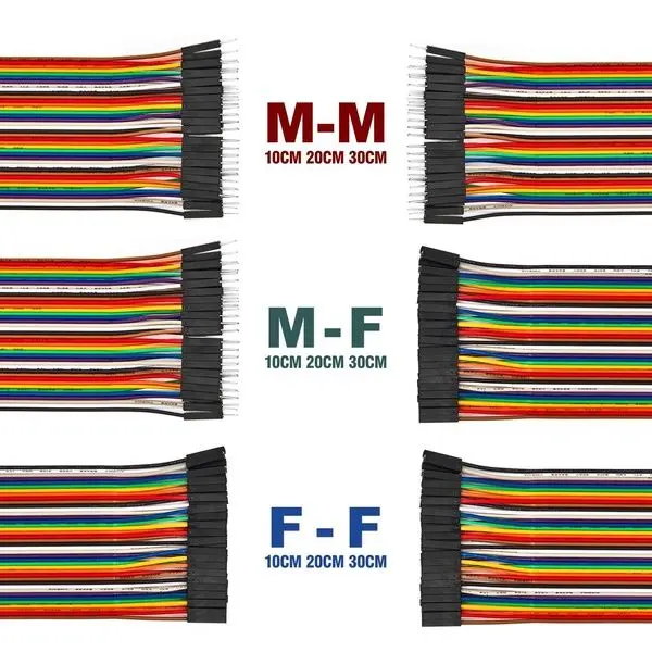 Jumper Wires (M/M, M/F, F/F assortment)